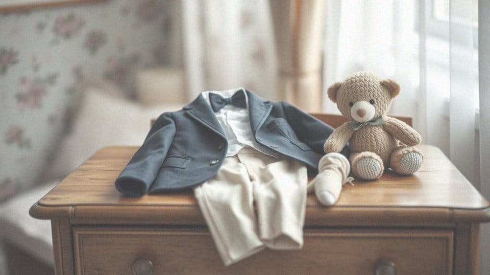 W jaki sposób elegancki komplet wpływa na wygląd dziecka na roczku?