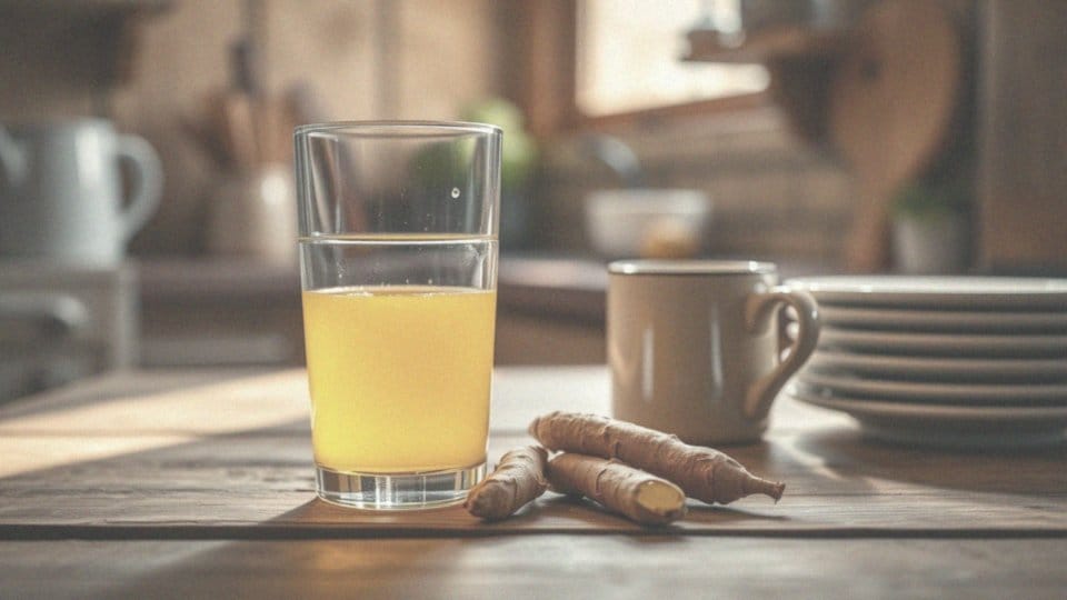 W jaki sposób picie wody z kurkumą wspiera procesy trawienne?