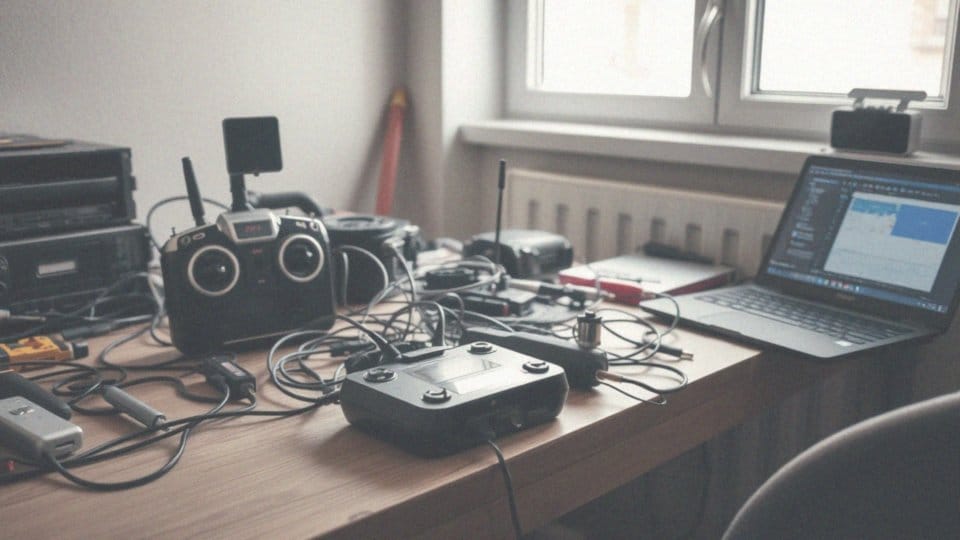 Jak skonfigurować aparaturę do działania drona?