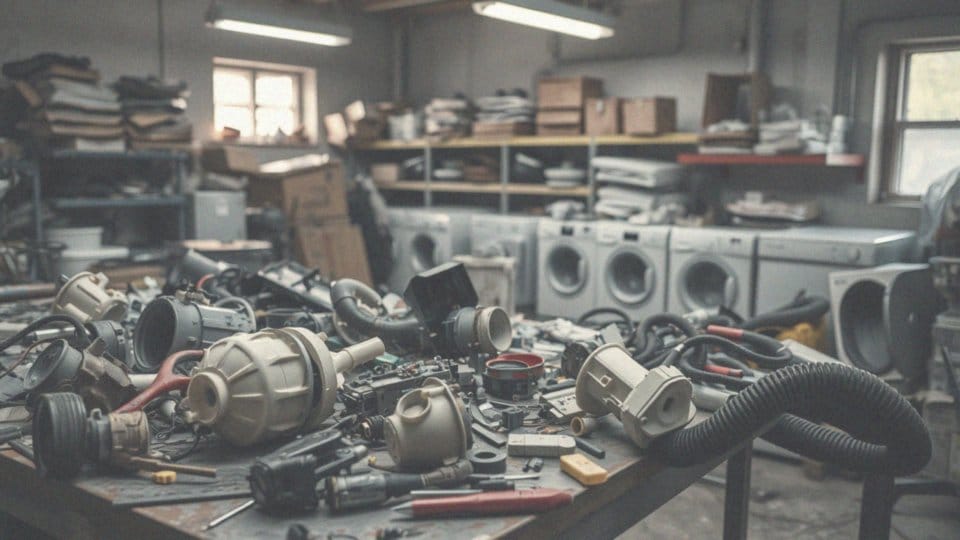 Jakie modele zmywarek mają największą liczbę awarii?