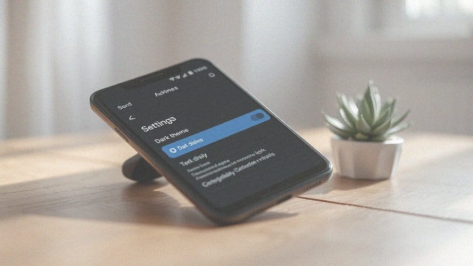 Jak włączyć tryb ciemny na telefonie z Androidem?