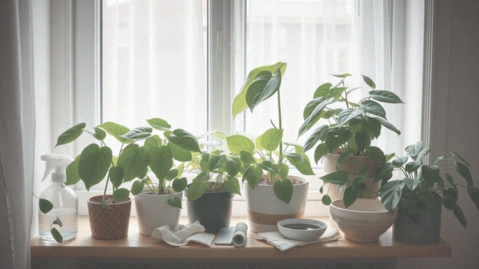 Jakie domowe sposoby na mycie kwiatów?