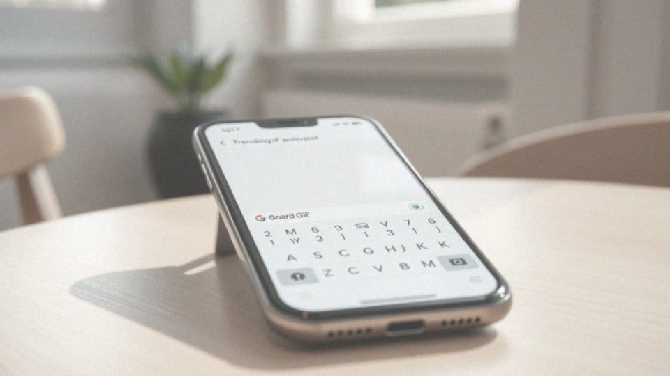 W jaki sposób Gboard wspiera wyszukiwanie i udostępnianie GIF-ów?