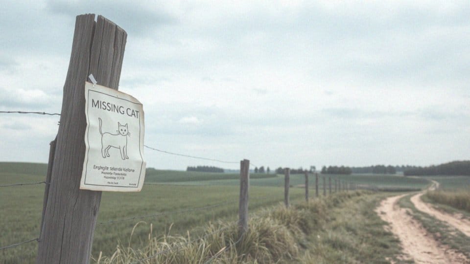 Jak znaleźć kota, który oddalił się kilka kilometrów od domu?