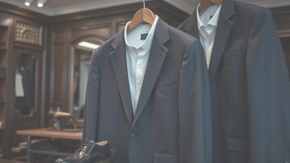 Co oznacza, że garnitur powinien być elegancki i klasyczny?