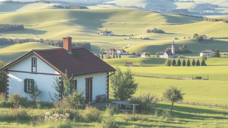 Jakie są różnice w cenach mieszkań na wsi w różnych regionach Polski?