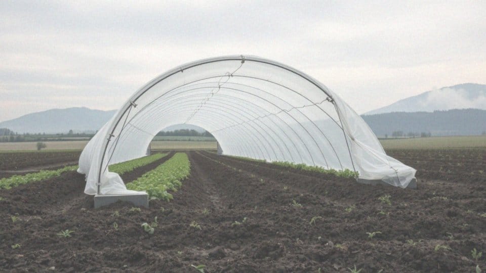 Jak zabezpieczyć tunel foliowy przed wiatrem i wichurami?