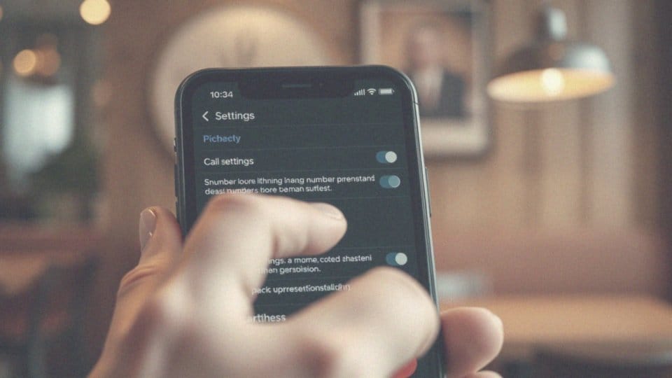 Jakie są dostępne opcje ukrywania numeru w ustawieniach telefonu?