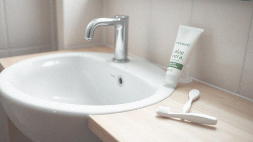 Jak stosować aloes na spuchnięte dziąsła?