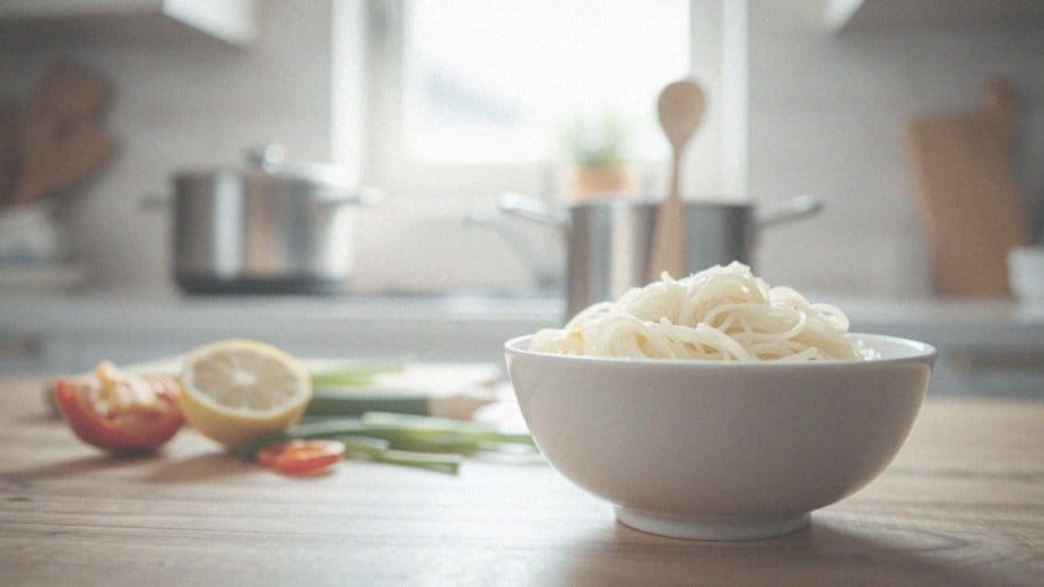 Dlaczego makaron ryżowy jest dobry dla diety bezglutenowej?