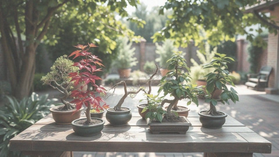 Jakie są gatunki bonsai i ich wymagania związane z nasłonecznieniem?