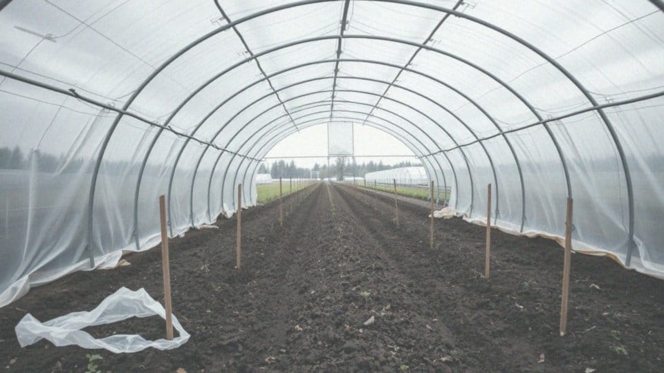 Jak zabezpieczyć tunel foliowy przed wiatrem? Skuteczne metody