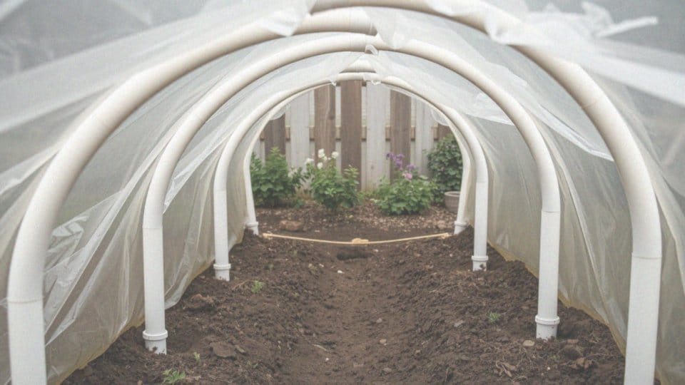 Jak zrobić tunel foliowy z rurek PCV? Prosty poradnik krok po kroku